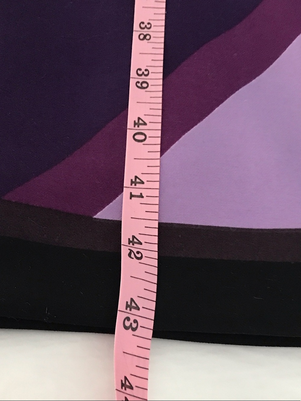 Vince Camuto Purple & Black Geometric Midi Dress - Picture 8 of 9